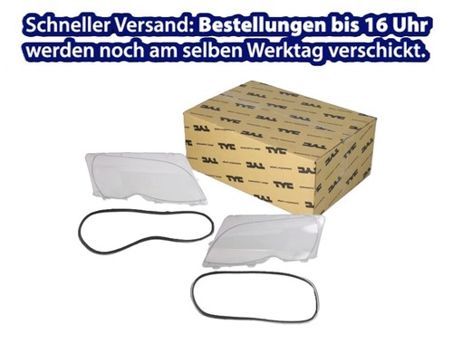 Tyc scheinwerferglas links - 2x,
