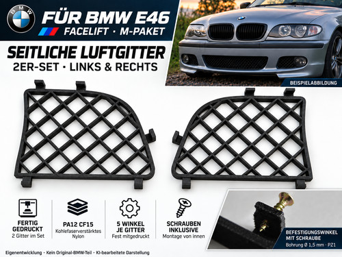 Bmw e46 luftgitter gitter - e46,